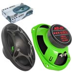 ADS AD-69 6x9 inç 1000W Kapaklı 2 Adet Oval Oto Midrange