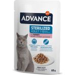 Advance Cat Sterilized Hindili Pouch Kısırlaştırılmış 85 gr Kedi Maması