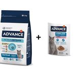 Advance Hindili Kısırlaştırılmış 1.5 kg Kedi Mama + Advance Hindili Kısır 12x85 gr Kedi Yaş Mama