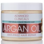 Advanced Clinicals Argan Oil 340 gr Kabarma Önleyici Onarıcı Saç Maskesi