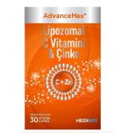 Advancemax Lipozomal C Vitamini Çinko 30 Kapsül