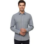 Advante Erkek Klasik Uzun Kol Tek Cepli Gömlek BGL-ST04822 - Gri - 2XL