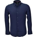 Advante Erkek Silim Fit Spor Gofre Uzun Kol Gömlek BGL-ST03898 - Lacivert