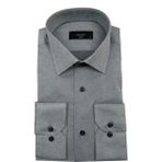 Advante Erkek Slim Fit Jakarlı Gömlek BGL-ST00166 - Gri