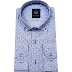 Advante Erkek Uzun Kol Silim Fit Gömlek BGL-ST01713 - Mavi