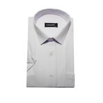 Advante Slim Fit Pamuk Saten Erkek Gömlek BUZ MAVİ XXL