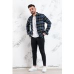 Advante Slimfit Erkek Ekoseli Oduncu Gömlek - XL - Yeşil