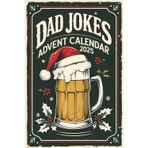 Advent Calendar Dad Jokes: 24 Days of Fun for Adults, Perfect Gift for Men, with Family-Friendly Humor | Christmas present for dads