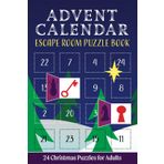 Advent Calendar Escape Room Puzzle Book: 24 Christmas Puzzles for Adults