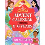 Advent Calendar Girls: 3-6 Years. 24 Days and 100 Activities to Enjoy While Waiting for Christmas. A Perfect Gift for Girls, Daughters, or Granddaughters. Coloring Book, Quizzes, Games, and Much More.