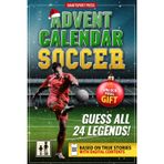 Advent Calendar Soccer: Guess The 24 Legends. Each Day an Epic Story. Scan the QR, Guess the Champion, and Collect Unique Digital Cards. Includes WebApp. Perfect Gift for Adults and Teens