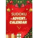 Advent Calendar Sudoku: 24 Colorful Sudoku Puzzles from Easy to Expert | Christmas Countdown Book | 7"x10" Brain Teasers for Teens, Adults & Seniors.