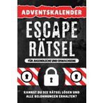 Adventskalender Escape Rätsel: Rätselbuch um auf Weihnachten zu warten mit einer täglichen Herausforderung zum Lösen | 24 Tage voller Spaß für Jugendliche und Erwachsene
