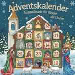 Adventskalender zum Ausmalen: Mein erstes Weihnachts-Malbuch für Kinder ab 2 Jahren – Winterspaß und festliche Bilder