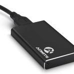 ADWITS USB 3.0 UASP mSATA 3030/3050 SSD SuperSpeed Adaptörü, Alüminyum Harici Sabit Disk Kasası, Samsung 850 EVO, KingSpec, Kingston, Transcend Solid State Drive & More, Siyah