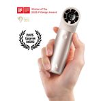 Aecooly Portatif Soğutucu El Fanı Mini Vantilatör Ph01 Aero Pro Serisi Dijital Led Göstergeli Gold