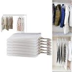 Aee® 3'Lü Askılı Vakumlu Hurç Elbise Torbası Kılıfı 145X70 105X70 90X60 Vakumlu Gamboç Kıyafet Koruma Saklama Çantası Dolap Düzenleyici Organizer