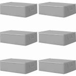 Aee® 6 Adet Hurç Seti Büyük Boy Baza Altı Çekyat Düzenleyeci Çeyiz Bohçası 64 x 45 x 22 - Standart