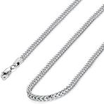 AEE® Erkek Paslanmaz Çelik Kolye Küp Snake İç İçe Kadın Kolye 65cm-3mm