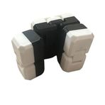 AEE® Infinity Stres Küpü – Sonsuz Hareketli Fidget Küp, Bilek Parmak Güçlendirici, Stres ve Anksiyete Azaltıcı (1, Siyah Beyaz)