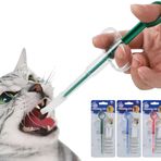 AEE® Kedi Köpek Hap Yutturma Aparatı – Evcil Hayvan İlaç Verme Şırıngası, Tablet Yutturucu Besleme Aparatı (Karşık Renk)