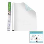 AEE® Kendinden Yapışkanlı Beyaz Tahta Pvc Folyo Sticker 60x200cm Kesilebilir Yazı Tahtası Çocuk Ofis Ders Okul