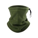 AEE® Unisex Boyunluk Kışlık Polar Ayarlanabilir Bere Kulak Ağız Rüzgar Kesici (Haki)
