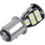Aeethericly 1157 P21W Bay15D 5050 18 Smd Led Kuyruk Fren Stop Ampulü Beyaz (Yurt Dışından) - Siyah