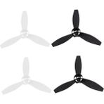Aeethericly 4 Pervaneler Sahne Yedek Parçalar Bıçaklar Parrot Bebop 2 Drone Siyah Beyaz (Yurt Dışından)