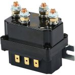 Aeethericly Atv Utv Için 12V Vinç Rocker Anahtarı Başparmak 250A Solenoid Röle Kontaktör Vinçleri (Yurt Dışından)