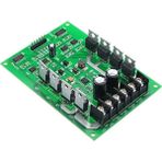 Aeethericly Çift Dc Motor Sürücü Kartı H-Köprü Pwm Dc Motor Sürücü Modülü Mosfet IRF3205 12V 24V 10A Tepe 30A Frenli (Yurt Dışından)