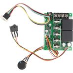 Aeethericly Pwm Hız Kontrol Cihazı Dc Motor Dijital Ekran 0-100% Ayarlanabilir Sürücü Modülü (Yurt Dışından)