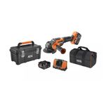 AEG 18-115BLPX2-502T BEWS 2x5 Ah 125 mm Şarjlı Taşlama Makinesi