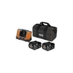 Aeg Akü+Şarj Cihazı Seti Set Ll1850 Shd 2x5.0 Ah