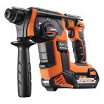 AEG BBH 18BL2-502C 18 V 5.0 Ah Çift Akülü Kömürsüz Motor Kırıcı Delici Maktap