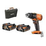 AEG BSB 18G4-202C Kömürsüz Çift Akü 18 V 2 AH Darbeli Matkap