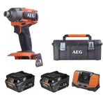 Aeg BSS 18C3B3-502C 18V 5Ah 350nm Çift Akülü Kömürsüz Darbeli Vidalama
