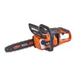 AEG PRO18V fırçasız akülü zincirli testere ACS18B30-0 (bıçak uzunluğu 30 cm, zincir hızı 10 m/s, Oregon® kılıç/testere zinciri, 1x koruyucu kılıf dahil, 1x zincir yağı, akü ve şarj cihazı dahil