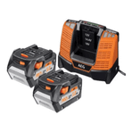 AEG SET LL1850 BL 2x5.0 AH Akü Şarj Cihazı Seti