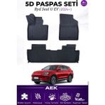 AEK Modern Byd Seal U-Ev 2024+ Araca Özel Havuzlu "karbon" Paspas Takımı - Siyah