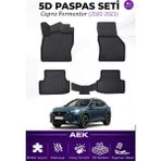 AEK Modern Cupra Formentor 2020-2023 Araca Özel Havuzlu "karbon" Paspas Takımı - Siyah