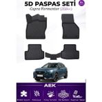 AEK Modern Cupra Formentor 2024+ Araca Özel Havuzlu "karbon" Paspas Takımı - Siyah