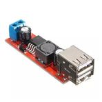 Aek-Tech Dual Usb Soket Output 9v/12v/24v/36v To 5vdc-dc 3a Step-down Araç Şarj