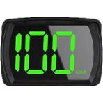 Aek-Tech Gps Hız Ölçer Araç Motorsiklet Hız Göstergesi Dijital USB Beslemeli Otomotik Aç Kapa - 008 - Black