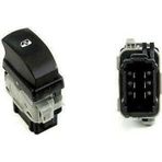 Aem CAM ANAHTARI RENAULT CLIO III SYMBOL SAĞ SİYAH GRİ 05-14
