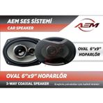 AEM SOUND OVAL HOPARLÖR 6X9 ''