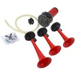 Aempart 3Lü Havalı Korna Motorlu 12 Volt Dali Dali