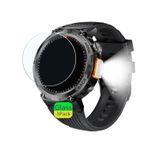 Aemus EIGIIS KE3 Akıllı Saat ile Uyumlu Ekran Koruyucu 1,44 inç (3 Paket) Temperli Cam Filmi, LaNikar ile Uyumlu, JELLOO KE5 SmartWatch Erkekler için LED Flashligh