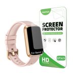 Aemus Ekran Koruyucu için Uyumlu RLQA Band 3 Fitness Tracker 1.44 inç (6 Paket) Akıllı İzle Şeffaf TPU Yumuşak Koruyucu Film