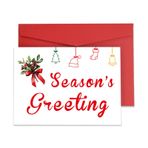 Aeolussoms Noel Kartları Zarflı Tatil Kartları Sezonun Selamları Hallmark Noel Kartları Noel Tebrik Kartları Mutlu Bayramlar Kartları Toplu Çorap Stuffers